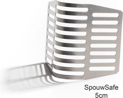 Spouwsafe achtervoegrooster rvs 5cm