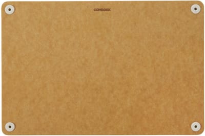 Combekk snijplank – FSC Geperst Hout – Microplasticvrij - Antibacterieel - Vaatwasserbestendig – 20x30 cm – Naturel
