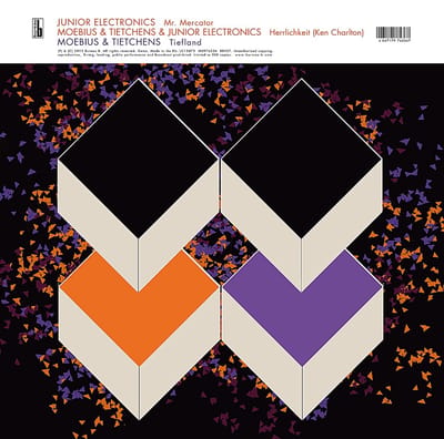 Dieter Moebius, Asmus Tietchens & Junior Electronics - Mr. Mercator / Herrlichkeit (Ken Charlton) / Tiefland (12" Single) (Limited Edition) (Coloured Vinyl)
