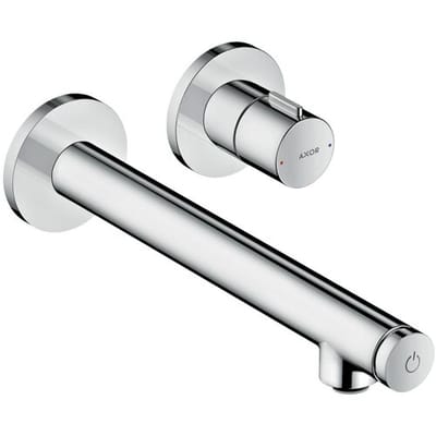 AXOR Uno Select concealed washbasin mixer for wall mounting, projection 22 cm 45113000