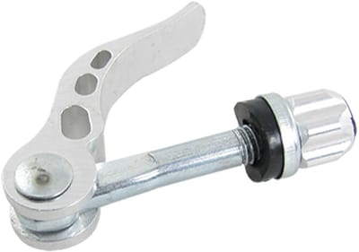 Fiets Zadelpenbout - Zadelpenklem Bout - Zadelhoogte Verstellen - Snelle Bevestiging - 6.7 x 4.5 x 1.1cm - Zilverkleurig