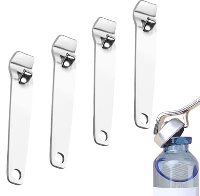 Allesopener - 4 Stuks - Multifunctionele Opener - Potopener - Flesopener - Bieropener - Deksel Opener - Pottenopener - Keuken Hulp - Hulpmiddelen Voor Ouderen - Voor Orale Vloeibare - Gereedschap Om Doppen Van Flessen En Potten Te Verwijderen