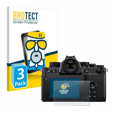 BROTECT - Screenprotector voor Nikon Z F - Folie Beschermfolie Beschermglas matte 3 Stuks