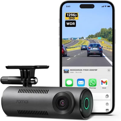 Auto Camera - Rijrecorder - Verkeersveiligheid - Hoge Resolutie Opname - 1440p QHD - Zwart