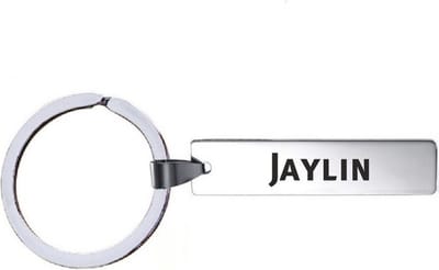 Sleutelhanger Met Naam - Jaylin - RVS