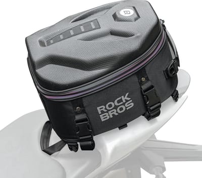 Waterdichte Motor Achtertas 12.5L - Multifunctionele Bagage Rugzak met Bevestigingsbanden