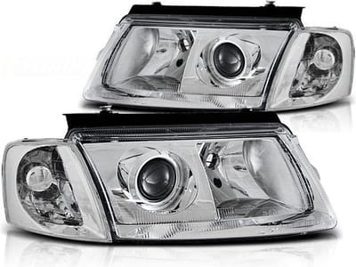 Koplampen VW PASSAT B5 3B 11 96-08 00 H7/H7 CHROOM