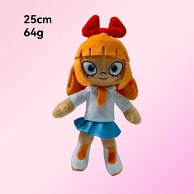 Arrivée Ma Poupée Peluche Hollandaise Fille Blonde Ongezellig Jouet Périphérique d'Animation Peluche Objet de Collection Cadeau Halloween Noël Enfant Fan 25CM