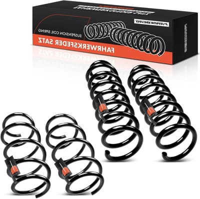 Schroefveren Achteras - Ophangingsveren Auto - Onderstel Reparatie - Voor Standaard Chassis - 4 Stuks - Niet van toepassing