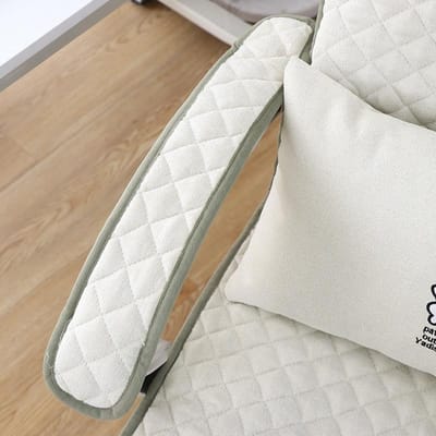Coussin d'accoudoir de chaise Utilisation au bureau Siège de chaise e-sport Coussinet éponge pour coude Gaine épaissie Coussin d'accoudoir de siège à long terme 10 * 40 cm