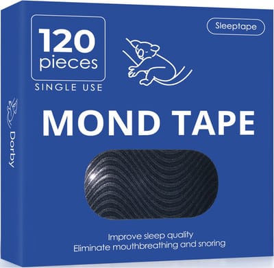 Dorby Mondtape - 120 Stuks - Comfortabele Mouth Tape - Mondpleisters - Slaaptape