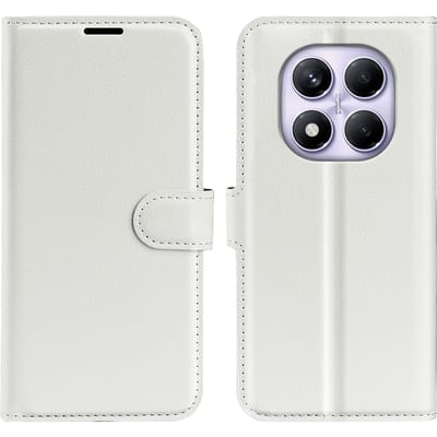 CaseBody Xiaomi Redmi Note 14 Pro Portemonnee Hoesje Wit