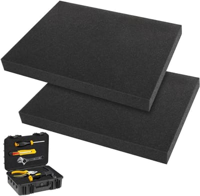Upholstered Schuim Board voor Padding en Zitkussen, Zelfsnijdend Gereedschap, 400 x 300 x 40 mm, Set van 2, Ideaal voor Meubelprojecten en Creatieve Klussen