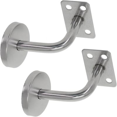 Leuninghouders - Balustrade beugels - Trappenhuis verstevigen - Robuuste duurzaamheid - 10 stuks - Zilver