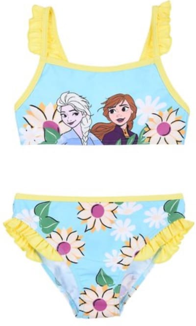 Disney Frozen Bikini - Anna en Elsa - Turquoise - Maat 122/128