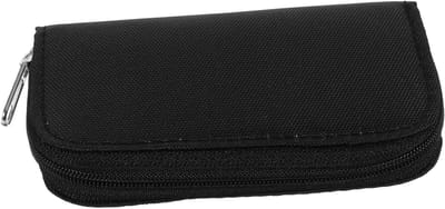 Kaarthouder Organisator - Geheugenkaart Tas - Kaarten Opslag - Anti-shock functie - 11 x 6.8 x 2.2 cm - Zwart