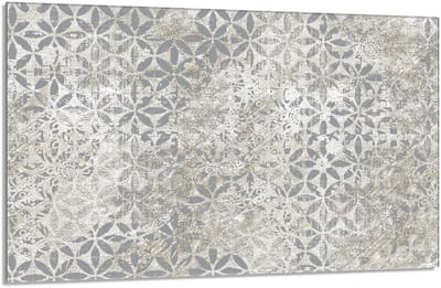 TMK ArtDeko - Snijplank - 80x52 cm - Grijs - Glas - Diverse Toepassingen