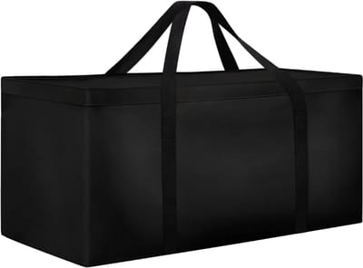 SNJY® Opbergbox Tuinkussenbox - Opbergbox Tuin - Opbergkist Buiten - Kussen Opbergtas - 175L x 55B x 75H cm - Zwart