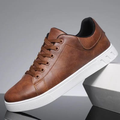Casual Schoenen Loafers Britse Leren Sneakers Flats Schoenen Klassieke Heren Leren Schoenen Lente Zomer Nieuw Trendy Alles-matcher Platform 43 white