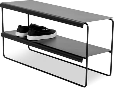 Spinder Design schoenenrek Nivo 70 - Zwart - 7 paar schoenen - Staal