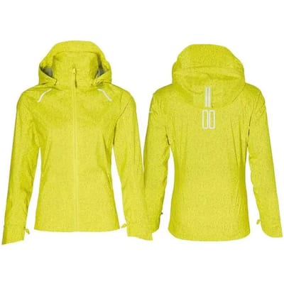 Waterdicht jack met reflecterend materiaal voor vrouwen Basil Skane Hivis Bluesign