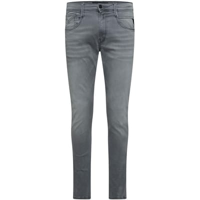 Replay Slim-fit herenjeans van Anbass van een katoenmix (Grijs)
