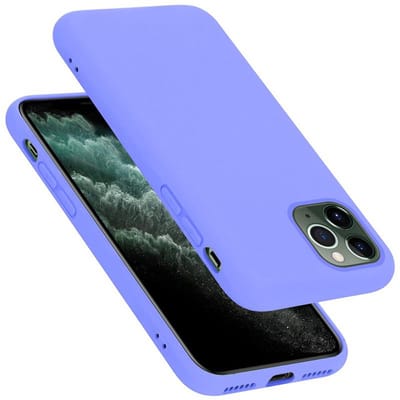 Cadorabo Hoesje geschikt voor Apple iPhone 11 PRO MAX in LIQUID LICHT PAARS - Beschermhoes gemaakt van flexibel TPU silicone Case Cover