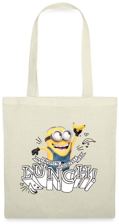 Minions Met Banaan Mijn Favoriete Thema Is Lunch Tas Van Stof Schoudertas