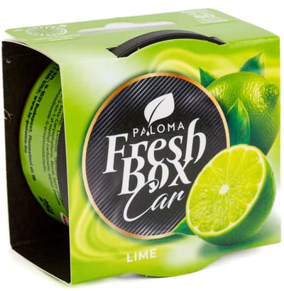 Auto Luchtverfrisser voor Bekerhouder - Paloma Fresh box - Limoen - 25 g 1 Stuks [P20187]