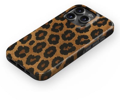 DripCase Luipaard Hoesje geschikt voor iPhone 16 Pro Max | Backcover met Mag | Hoesje met Dierenprint geschikt voor iPhone 16 Pro Max Leopard Dark