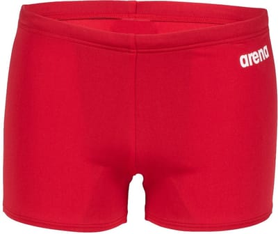 ARENA | B Team Swim Short Solid red-white (Maat - 12-13)