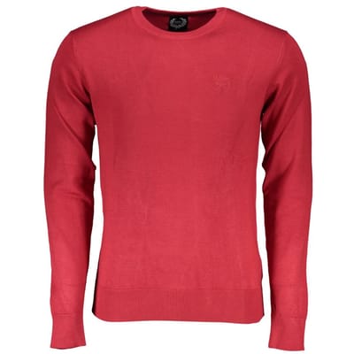 Gianmarco Venturi Rosso Viscosa Heren Sweater