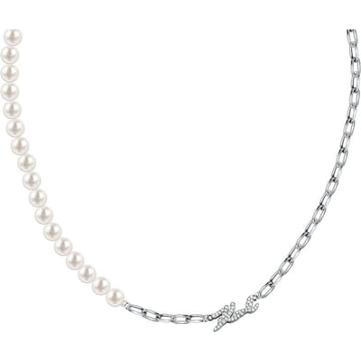 Karl Lagerfeld - KLAYR03 - Ketting - Dames - PEARL - 40+5 cm