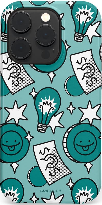 Casetastic Hoesje Geschikt voor Apple iPhone 14 Pro Magsafe - Stijlvolle Beschermende Duo-layer Case - Muntmeester