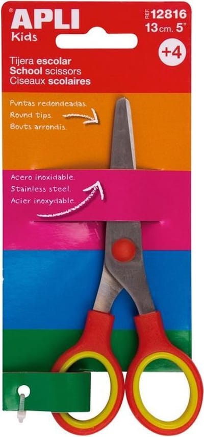 Apli Kids Kinderschaar met veiligere afgeronde punt