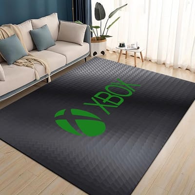 27 Stijl Nieuwe Xbox Gaming Gamer Logo Gamer Vloerkleed Tapijt voor Woonkamer Slaapkamer Huisdecoratie, Kinderen Spelen Antislip voor Bank Deurmat 60*90cm