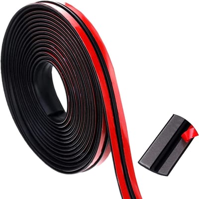 Rubberen afdichtstrips voor autodeur- en raamafdichtingen, universeel, voor auto19mm×6m