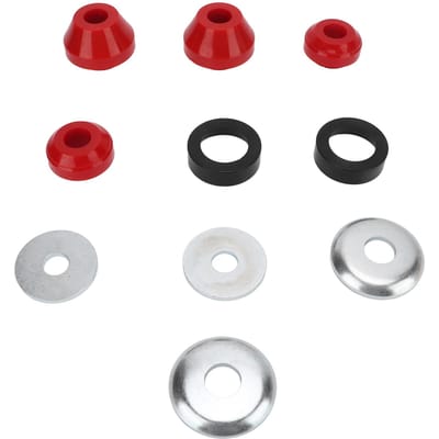 10 stuks Voorvering Draagarm Bussen Kit Vervanging voor Ford Bronco Explorer F250 Ranger white