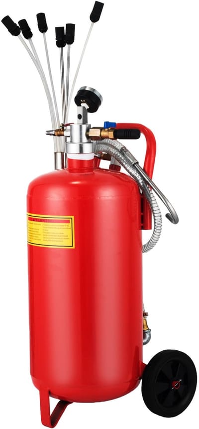VEVOR 22,7 Liter Pneumatische Olie Vloeistof Extractor Vacuüm Afvoer Afvoer Tank 5 Gallon/22.7l Motorrem
