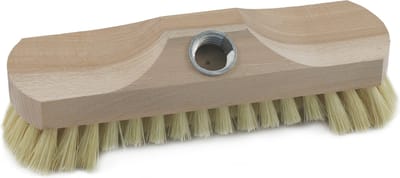 Sorex Luiwagen schrobborstel - schrobber - van hout - Breedte 23 cm - schoonmaakborstel
