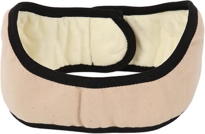Verstelbaar 2-in-1 Slaapmasker en Oordoppen voor Geluidsreductie, Ideaal voor Reizen en Ontspanning (Bruin)