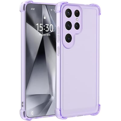 Sterke Schokbestendige Siliconen Zachte Hoes Voor Samsung Galaxy S25 S24 S23 S21 FE S22 Ultra Snoepkleur Mat Transparante Cover S25Edge Shell Galaxy S21 FE 5G gray