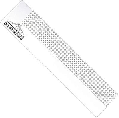 Diamond painting tool 240 gaten - RVS liniaal - nauwkeurig en glad - ideaal voor 5D DIY projecten - m-winkel