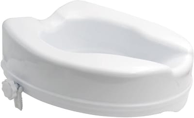 wc-brilverhoging kunststof 10 cm wit voor veiligheid en comfort