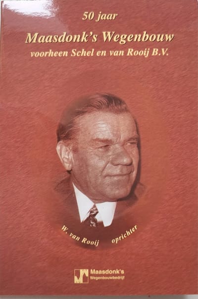 Muntset 50 jaar Maasdonk´s Wegenbouw Nuland 1997 kwaliteit FDC