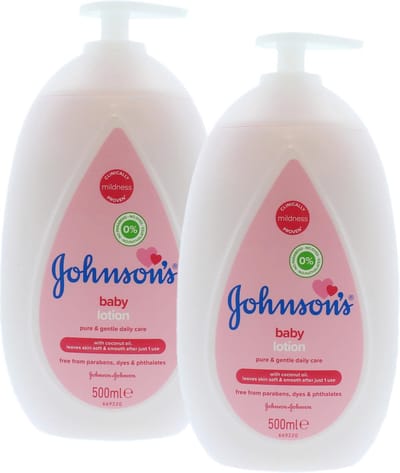 Johnson's Baby Bodylotion met Pomp - 2 x 500 ml