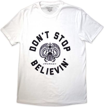 Journey - Believin' Heren T-shirt - M - Wit