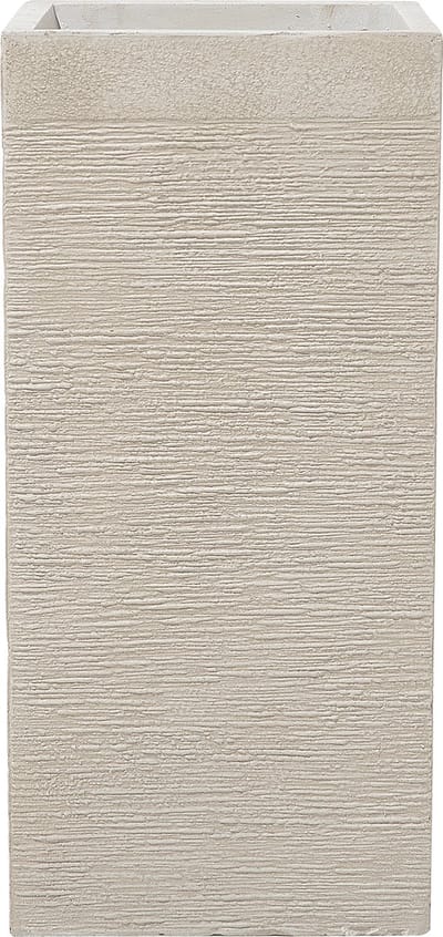 DION - Bloempot - Lichtbeige - Klei-vezelmengsel