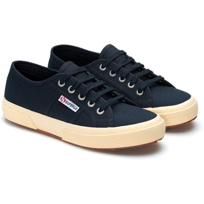 Superga Unisex 2750 Cotu Classic Vegan Sportschoenen voor volwassenen (Marine)