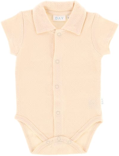 DAY Romper Met Kraagje - Apricot - Maat 50/56